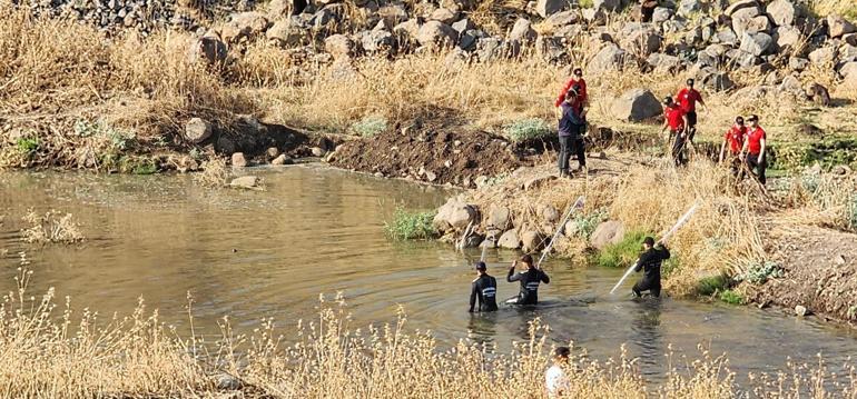 Narini arama çalışmaları 18inci gününde; ihbar sonrası gölet yine arandı