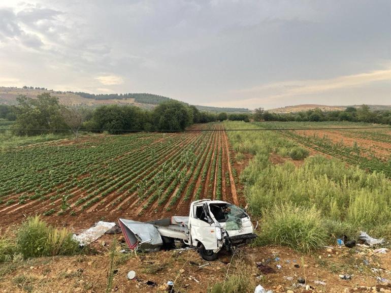 Gaziantep’te tarım işçilerini taşıyan kamyonet devrildi: 2 ölü, 21 yaralı