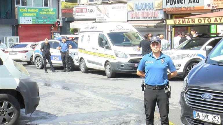 Sarıyerde oto tamirhanesindeki cinayetin güvenlik kamerası görüntüleri ortaya çıktı