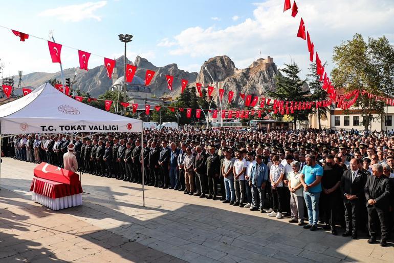 Şehit Kızılateş, memleketi Tokatta son yolcuğuna uğurlandı