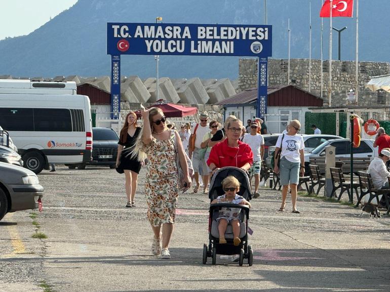 Amasraya kruvaziyerle 2 yılda 62 bin 259 Rus turist geldi