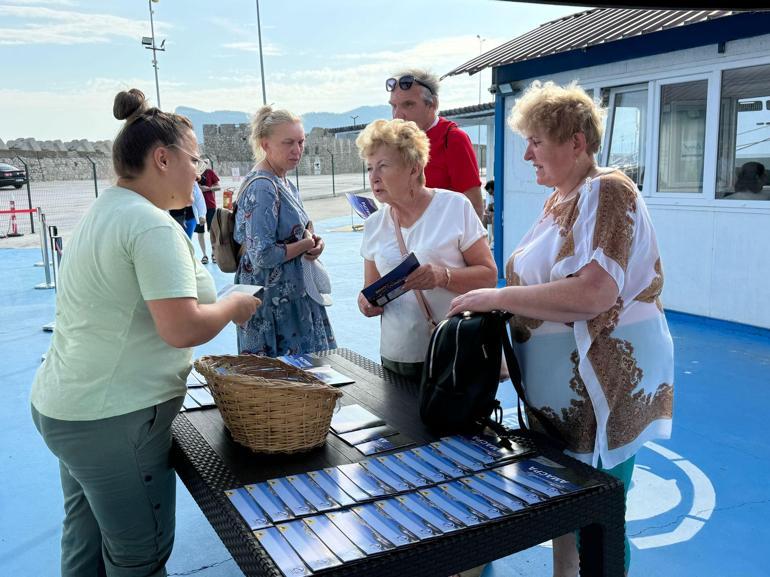 Amasraya kruvaziyerle 2 yılda 62 bin 259 Rus turist geldi