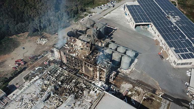 Hendekte, 1 kişinin öldüğü, 30 kişinin yaralandığı makarna fabrikasında soğutma çalışması