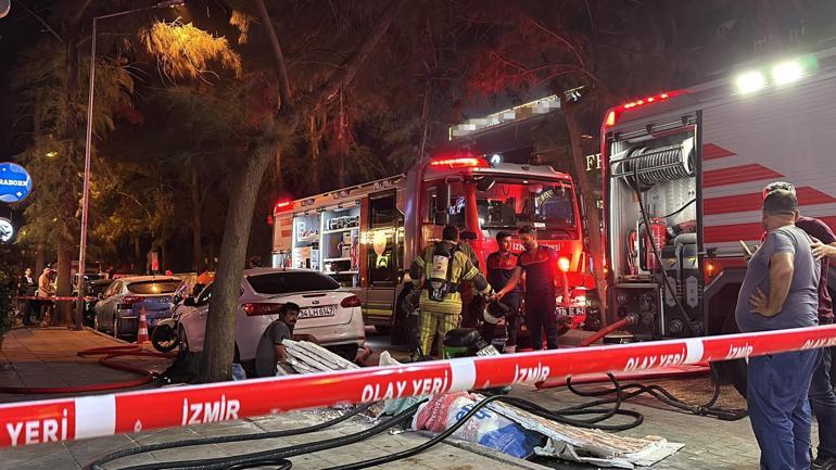 İzmirde çatı katında çıkan yangında yaklaşık 100 güvercin öldü