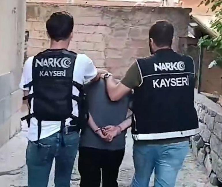 Kayseride uyuşturucu ve silah kaçakçılığı operasyonda 28 gözaltı