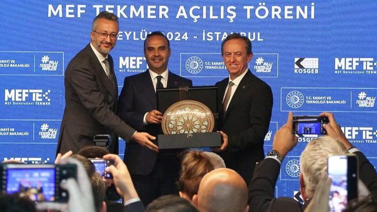 Bakan Kacır: MEF TEKMER, teknoloji tabanlı başarılı girişimlerin yuvası olacak