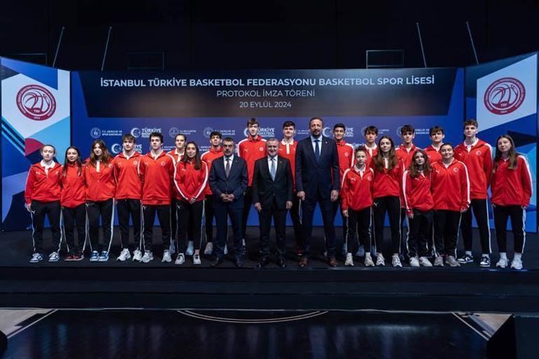 İstanbul TBF Basketbol Spor Lisesi için imzalar atıldı