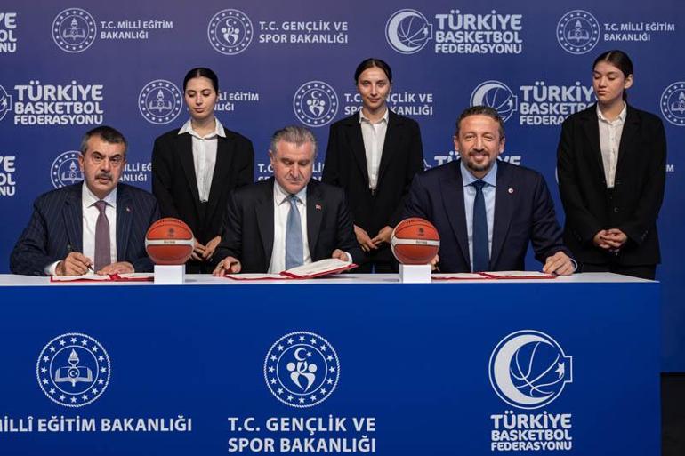 İstanbul TBF Basketbol Spor Lisesi için imzalar atıldı