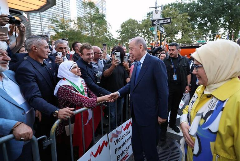 Cumhurbaşkanı Erdoğan, New Yorkta