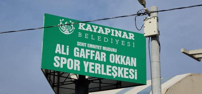 Diyarbakır’da şehit Emniyet Müdürü Gaffar Okkan’ın adının verildiği spor yerleşkesinin ismi değiştirildi