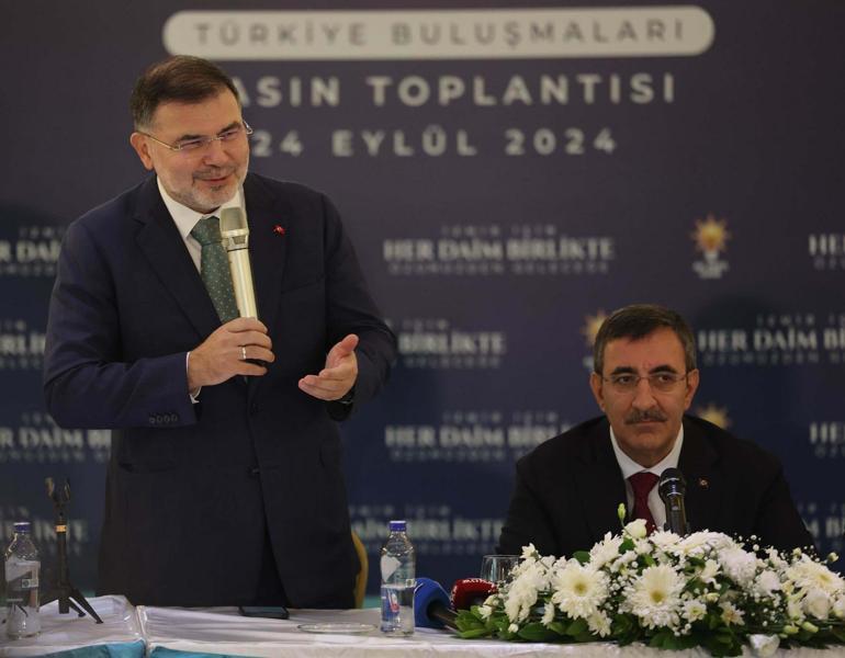 Cevdet Yılmaz: İzmir Körfezinde ciddi yatırımlar yapmak lazım