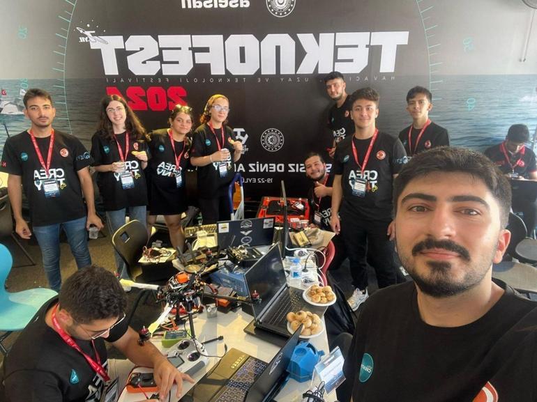 KTÜ Creatiny Su Üstü Takımı, Mersin’de TEKNOFEST’te şampiyon