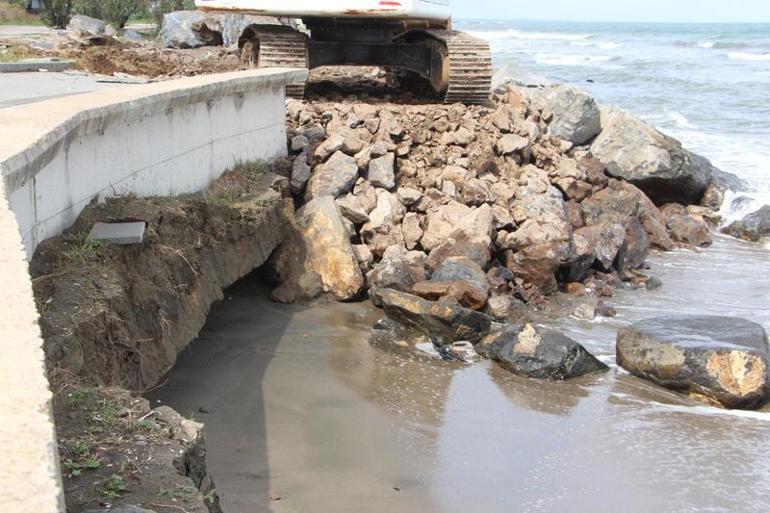 Samsun için kıyı erozyonu uyarısı: Daha da tehlikeli durumlara ulaşacak