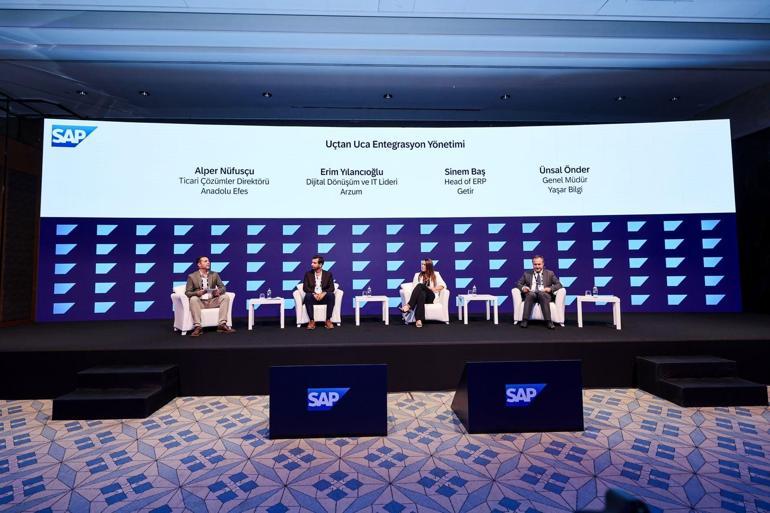 SAP İş ve Teknoloji Platformu etkinliğinde teknoloji liderleri bir araya geldi