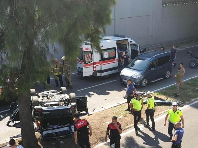 Hasta ziyaretine giderken otomobilleri köprüden düştü: 3 ölü, 2 yaralı