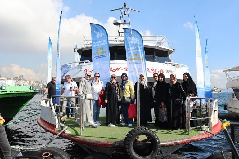 Sultangazi Belediyesinden kadınlara özel boğaz turu