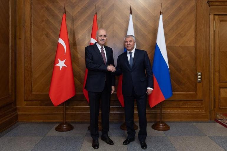 TBMM Başkanı Numan Kurtulmuş, Putin ile görüştü