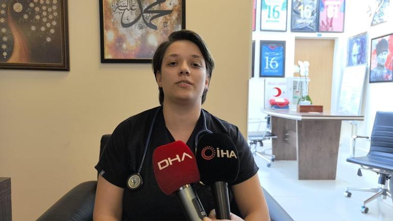 Doğdukları hastaneye atanan 5 genç doktor, ilk nöbetlerini tuttu