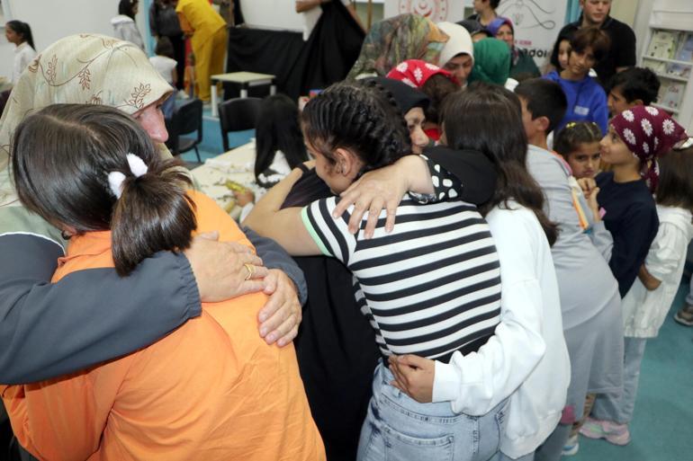 Şehit anne ve eşleri, devlet korumasındaki çocuklarla bir araya geldi