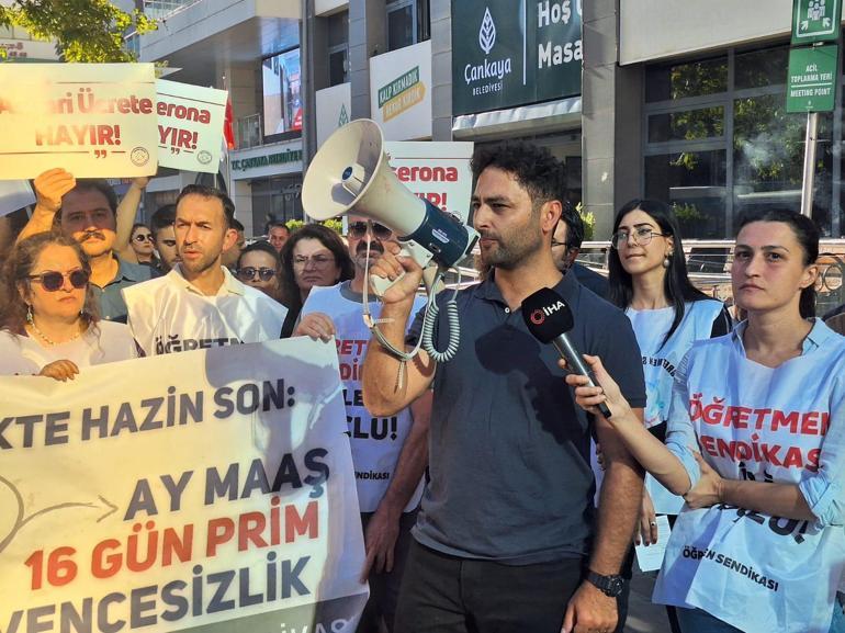 Özel sektör öğretmenlerinden Çankaya Belediyesine Taşeron tepkisi