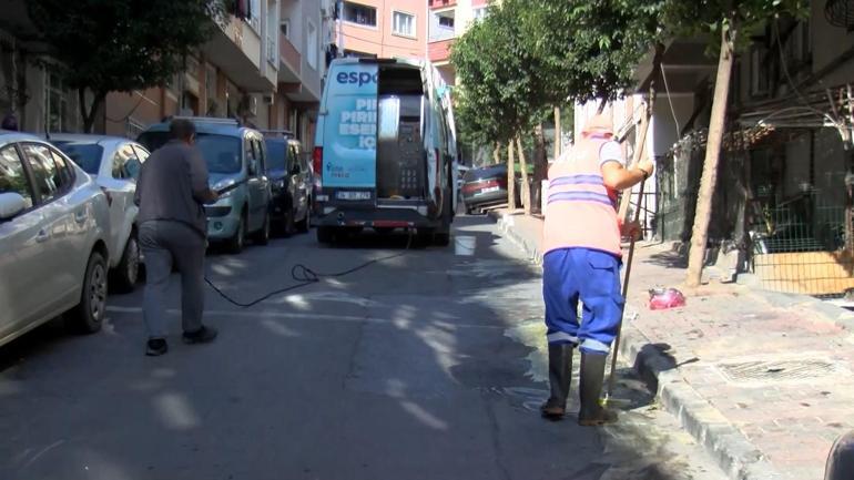 Esenlerde polis memuru babasının tartıştığı komşusunu silahla vurdu