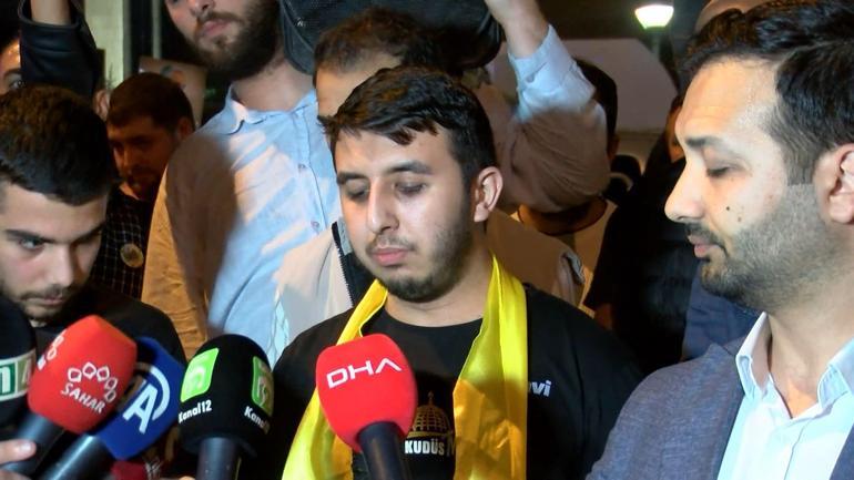 Hizbullah Lideri Hasan Nasrallahın öldürülmesi İsrail Başkonsolosluğu önünde protesto edildi