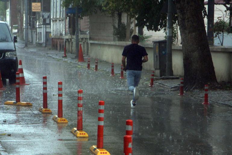 Marmaranın batısında kuvvetli yağış uyarısı