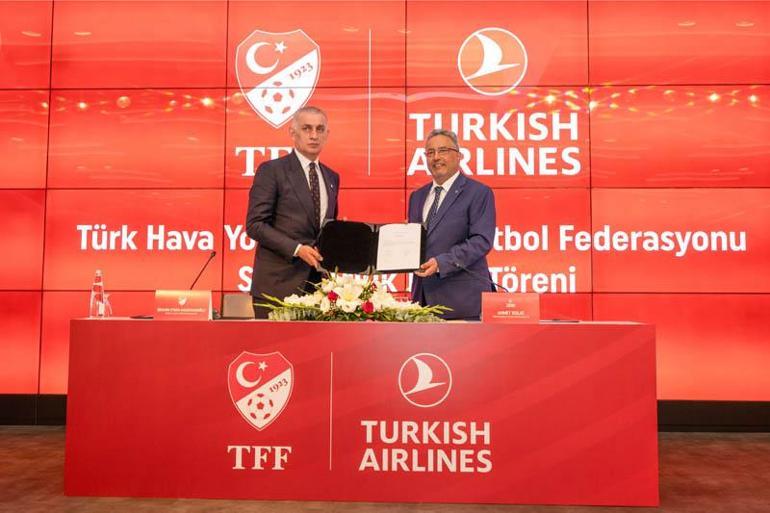 Türkiye Futbol Federasyonu ile Türk Hava Yolları arasında sponsorluk anlaşması