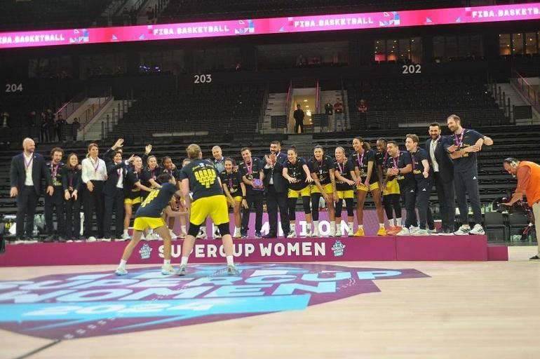 FIBA Kadınlar Süper Kupası, üst üste 2’nci kez Fenerbahçe Opet’in