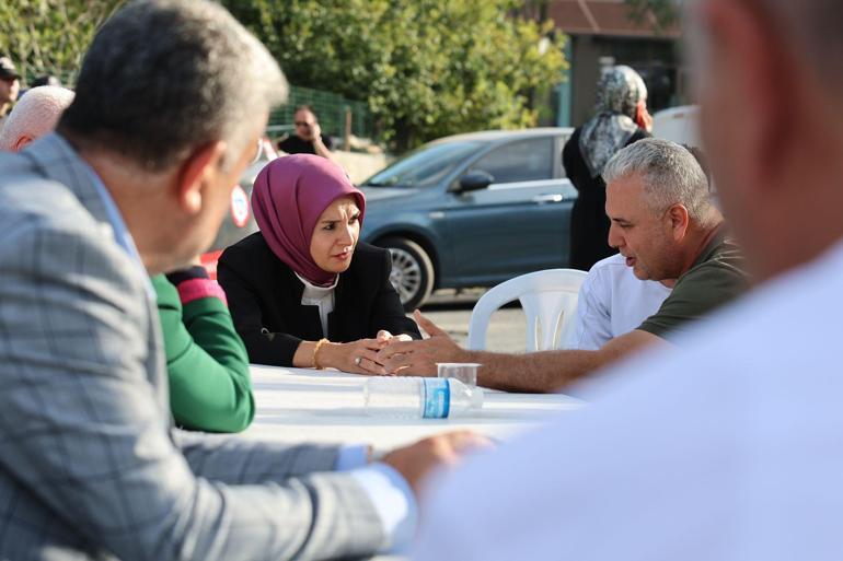 Bakan Göktaştan İstanbulda öldürülen İkbal ve Ayşenurun ailelerine taziye ziyareti