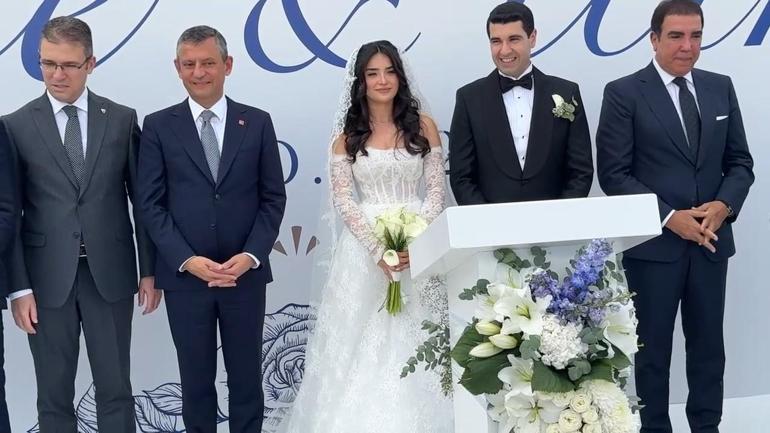 CHP Genel Başkanı Özel, Avcılar Belediye Başkanı Çaykaranın nikah şahidi oldu