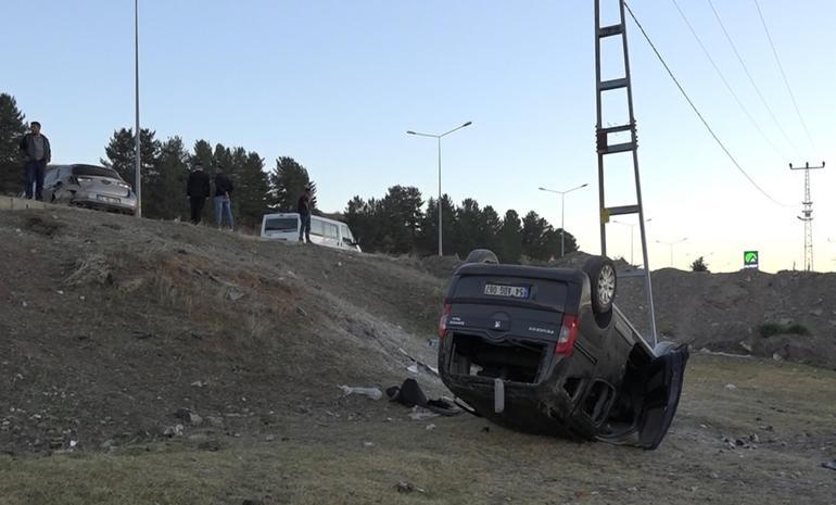 Ağrıda 2 ayrı trafik kazası; 15 yaralı