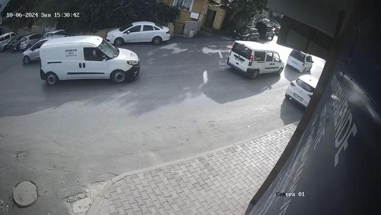 Kağıthanede trafikteki çekiçli saldırının yeni görüntüleri ortaya çıktı