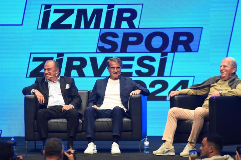 İzmir Spor Zirvesinde Terim, Denizli ve Güneş buluştu