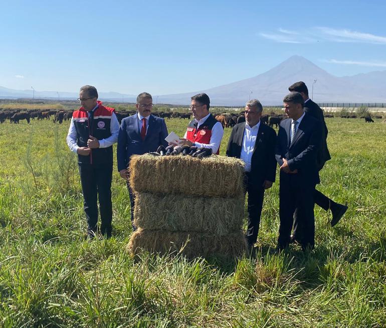 Bakan Yumaklı: Hayvancılıkta Üretimi Geliştirme Projesi ile kırmızı et ithalatını bitirmek istiyoruz