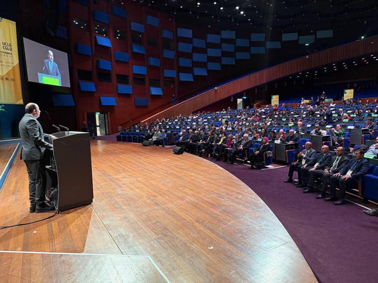 UCLG Başkanı Altay: Ölenlerle aynı ırktan olmamanız sizi adaletten uzaklaştıracaksa bu düzen nasıl devam edecek