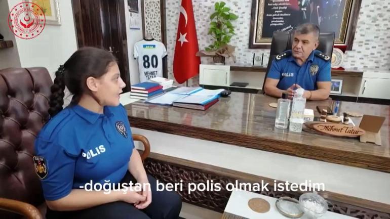 Hiranurun polislik hayali, Dünya Kız Çocukları Gününde gerçek oldu