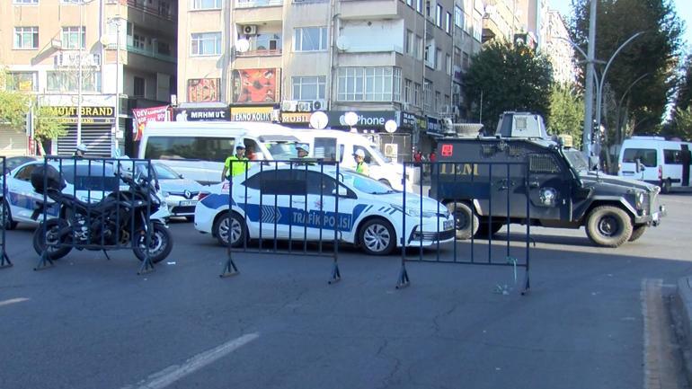 Diyarbakırda yasağa rağmen DEM Parti’nin düzenlemek istediği miting öncesi polis önlemi