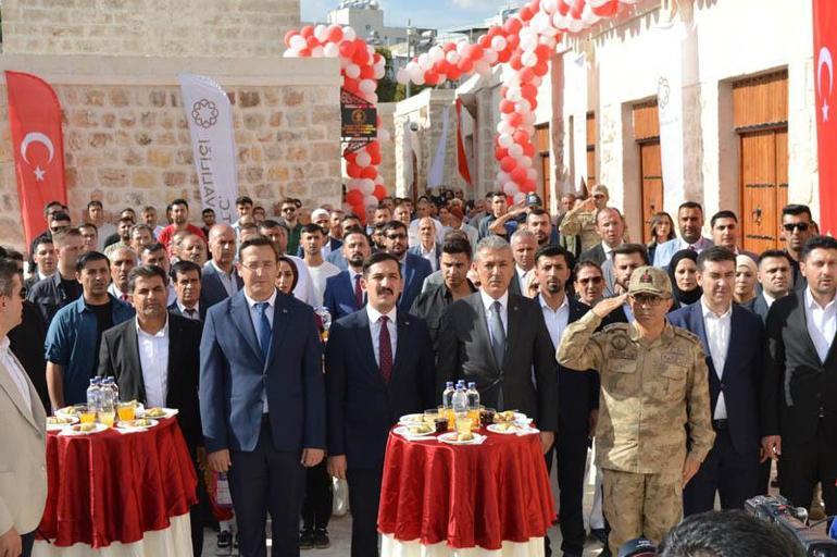 Mardinde restorasyonu tamamlanan 400 yıllık ‘Süryani Çarşısı’ açıldı