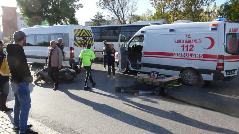 Okul servisinin altında kalıp ölen motosikletin sürücüsü kusurlu bulundu