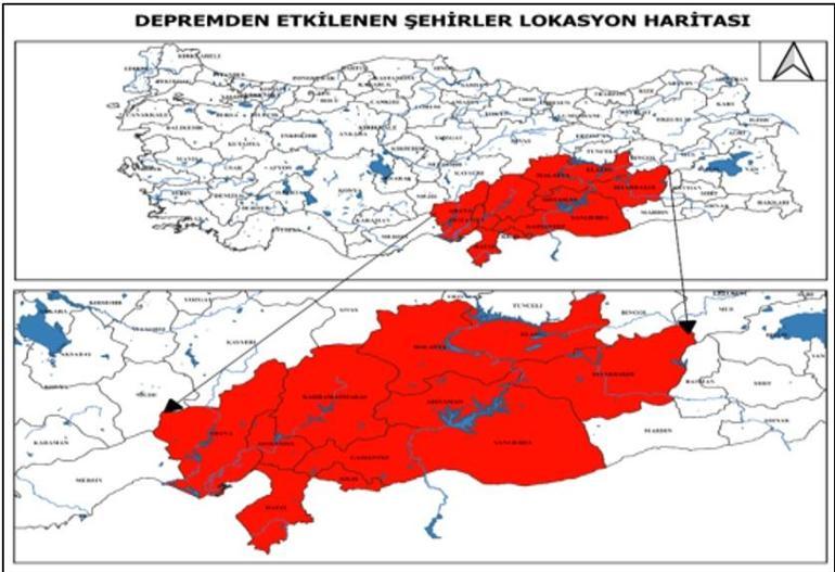 6 Şubat depremlerindeki zemin kayması, Tapu Kadastronun yeni haritalarında