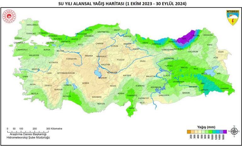 Yağışlar en fazla Doğu Anadoluda arttı, Egede azaldı