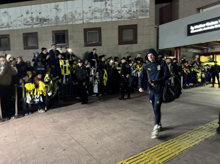 Fenerbahçe kafilesi Samsuna indi