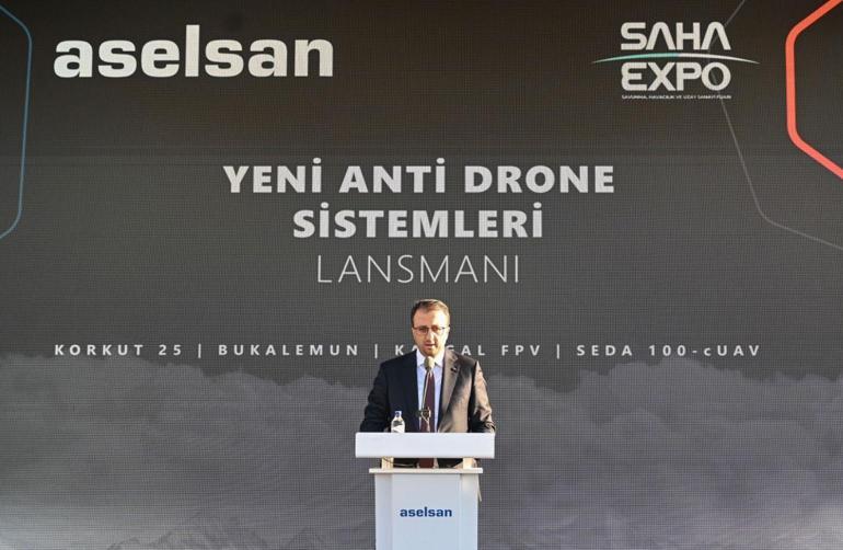 Drone avcısı sistemleri, SAHA EXPOda tanıtıldı