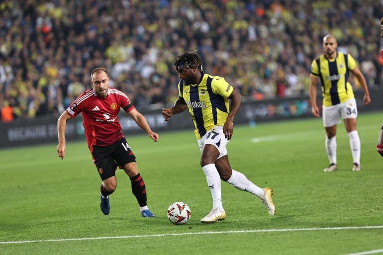 Fenerbahçe, Manchester United ile 1-1 berabere kaldı