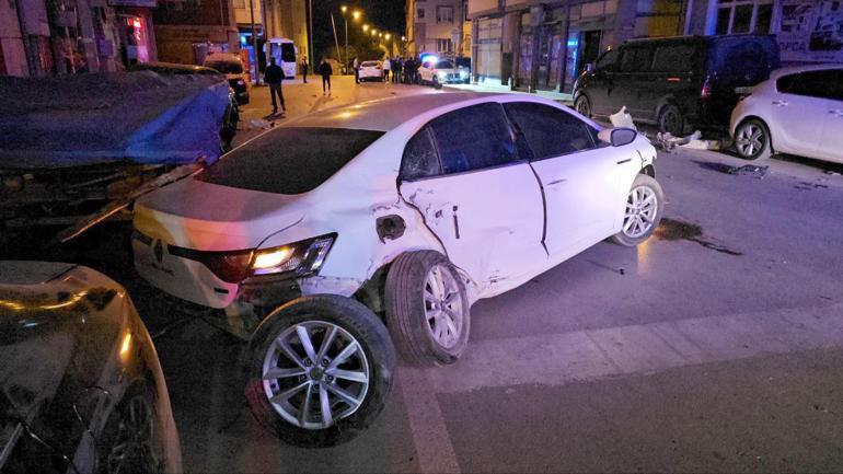 Çarpışan otomobillerin sürücüleri alkollü çıktı