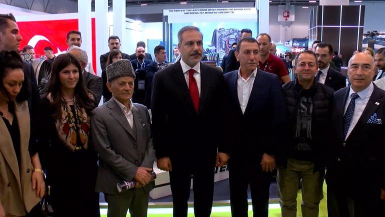 Bakanlar, SAHA EXPOda TUSAŞ standını ziyaret etti