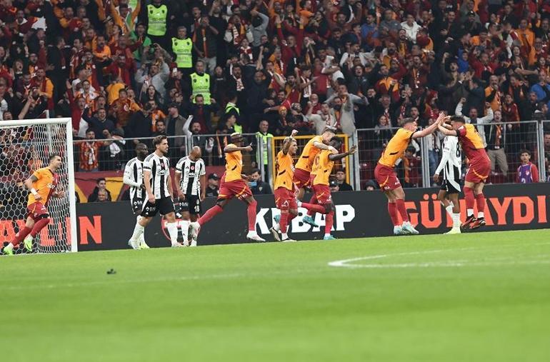 Galatasaray, derbide Beşiktaş’ı duran toplarla çözdü