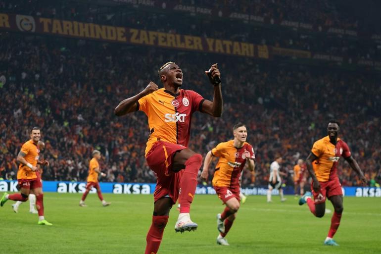 Galatasaray, derbide Beşiktaş’ı duran toplarla çözdü