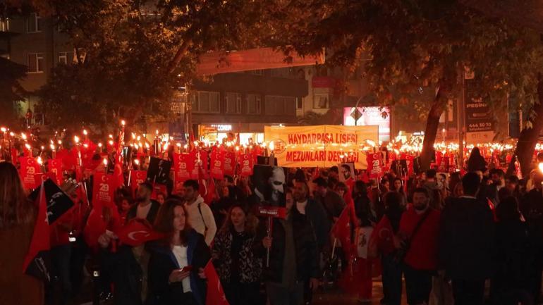 Cumhuriyetin 101inci yılında İstanbulda coşkulu kutlama